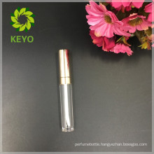 Hot sale luxury clear empty cosmetic packaging lip gloss tube